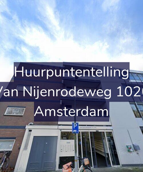 Foto gevel Huurpuntentelling voor Van Nijenrodeweg 1020, Amsterdam