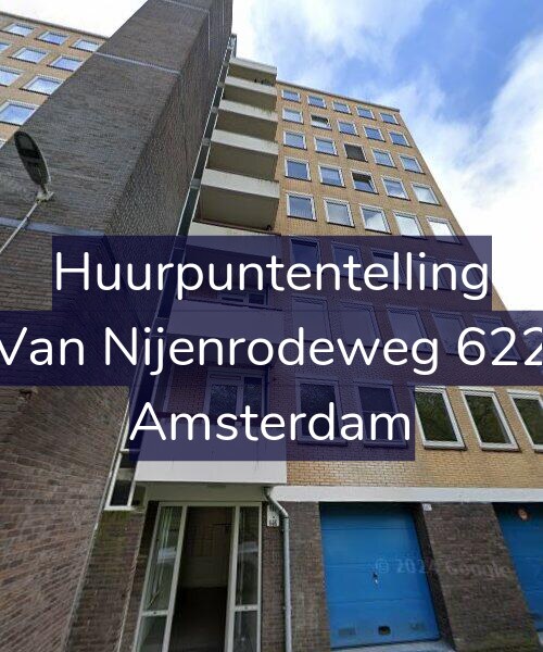 Foto gevel Huurpuntentelling voor Van Nijenrodeweg 622, Amsterdam