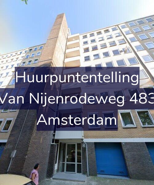 Foto gevel Huurpuntentelling voor Van Nijenrodeweg 483, Amsterdam