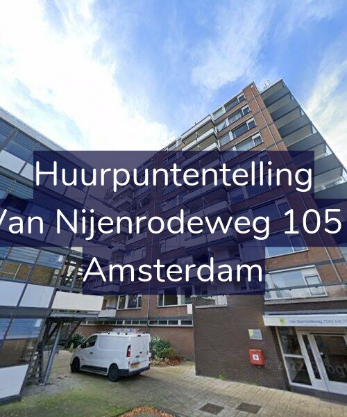 Foto gevel Huurpuntentelling voor Van Nijenrodeweg 1051, Amsterdam