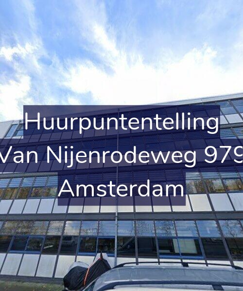 Foto gevel Huurpuntentelling voor Van Nijenrodeweg 979, Amsterdam