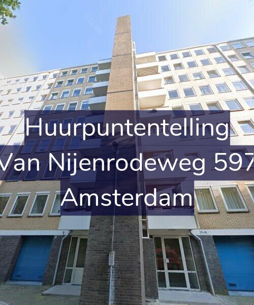 Foto gevel Huurpuntentelling voor Van Nijenrodeweg 597, Amsterdam