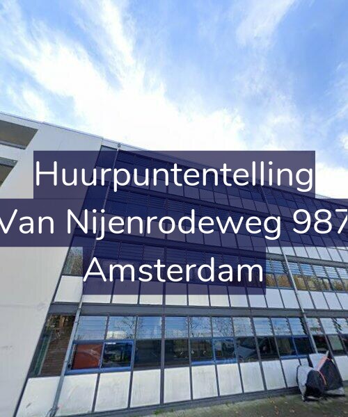 Foto gevel Huurpuntentelling voor Van Nijenrodeweg 987, Amsterdam