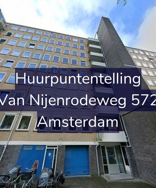 Foto gevel Huurpuntentelling voor Van Nijenrodeweg 572, Amsterdam