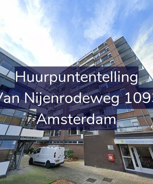 Foto gevel Huurpuntentelling voor Van Nijenrodeweg 1093, Amsterdam