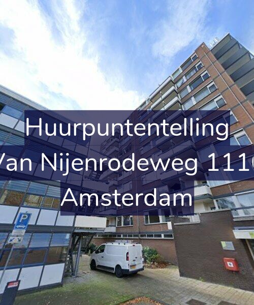 Foto gevel Huurpuntentelling voor Van Nijenrodeweg 1110, Amsterdam