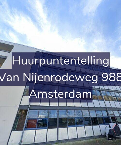 Foto gevel Huurpuntentelling voor Van Nijenrodeweg 988, Amsterdam