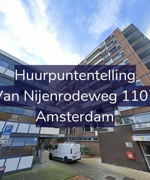 Foto gevel Huurpuntentelling voor Van Nijenrodeweg 1107, Amsterdam