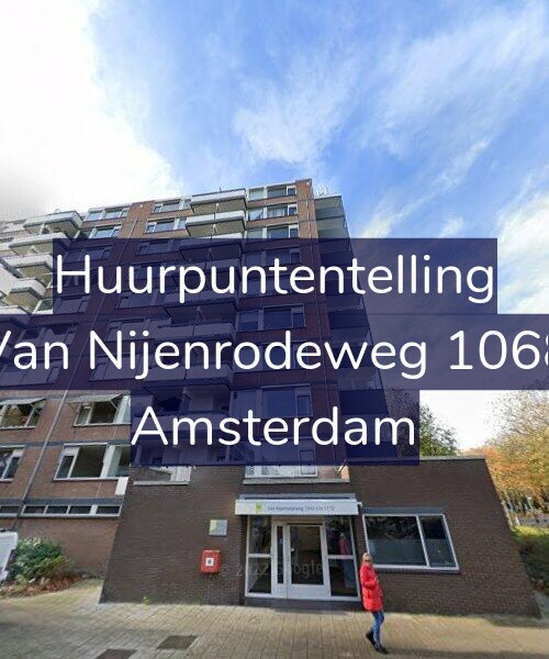 Foto gevel Huurpuntentelling voor Van Nijenrodeweg 1068, Amsterdam