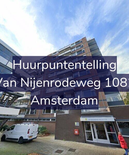 Foto gevel Huurpuntentelling voor Van Nijenrodeweg 1082, Amsterdam