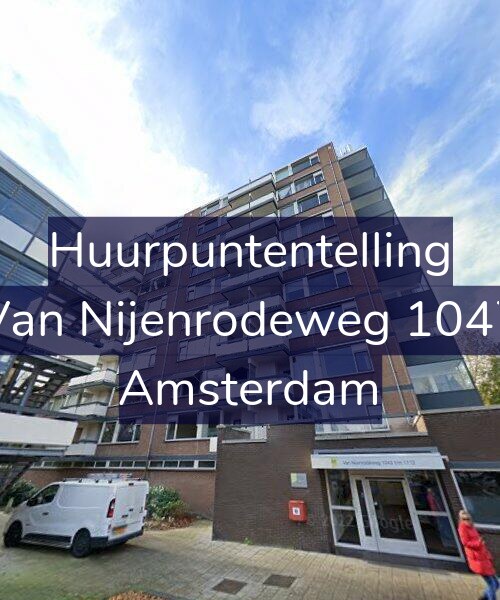 Foto gevel Huurpuntentelling voor Van Nijenrodeweg 1047, Amsterdam