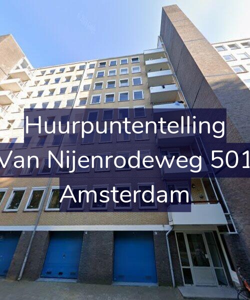 Foto gevel Huurpuntentelling voor Van Nijenrodeweg 501, Amsterdam