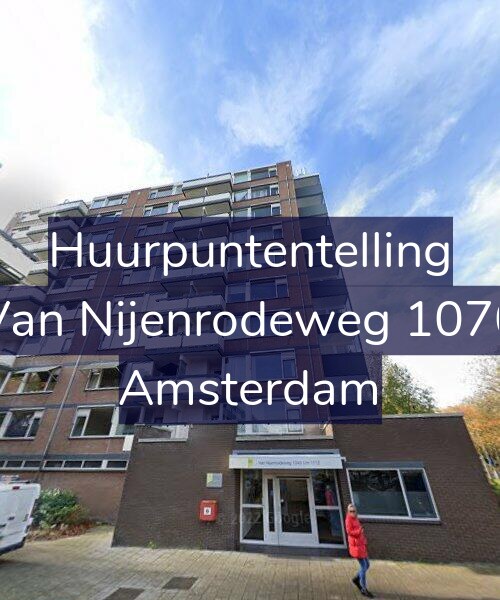 Foto gevel Huurpuntentelling voor Van Nijenrodeweg 1070, Amsterdam
