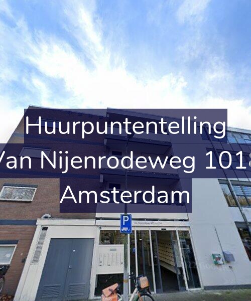 Foto gevel Huurpuntentelling voor Van Nijenrodeweg 1018, Amsterdam