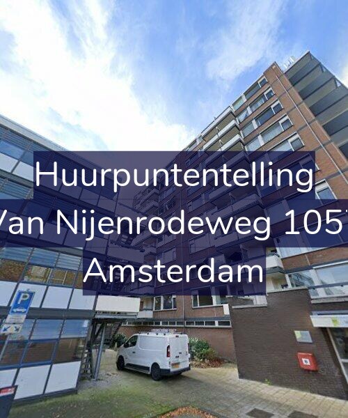 Foto gevel Huurpuntentelling voor Van Nijenrodeweg 1057, Amsterdam