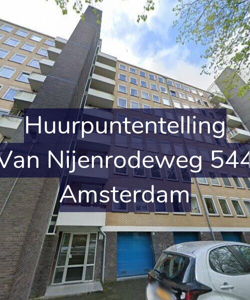 Foto gevel Huurpuntentelling voor Van Nijenrodeweg 544, Amsterdam