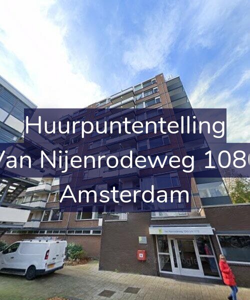 Foto gevel Huurpuntentelling voor Van Nijenrodeweg 1080, Amsterdam