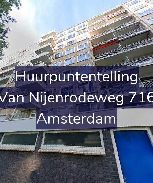 Foto gevel Huurpuntentelling voor Van Nijenrodeweg 716, Amsterdam