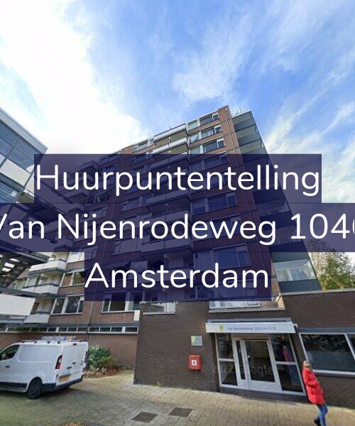 Foto gevel Huurpuntentelling voor Van Nijenrodeweg 1046, Amsterdam