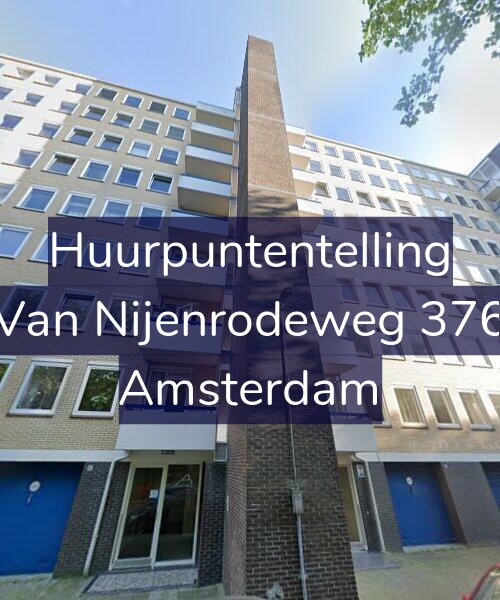 Foto gevel Huurpuntentelling voor Van Nijenrodeweg 376, Amsterdam