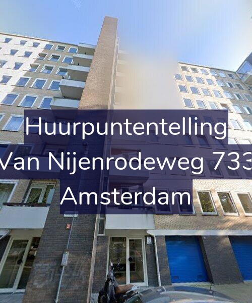 Foto gevel Huurpuntentelling voor Van Nijenrodeweg 733, Amsterdam