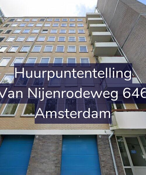 Foto gevel Huurpuntentelling voor Van Nijenrodeweg 646, Amsterdam