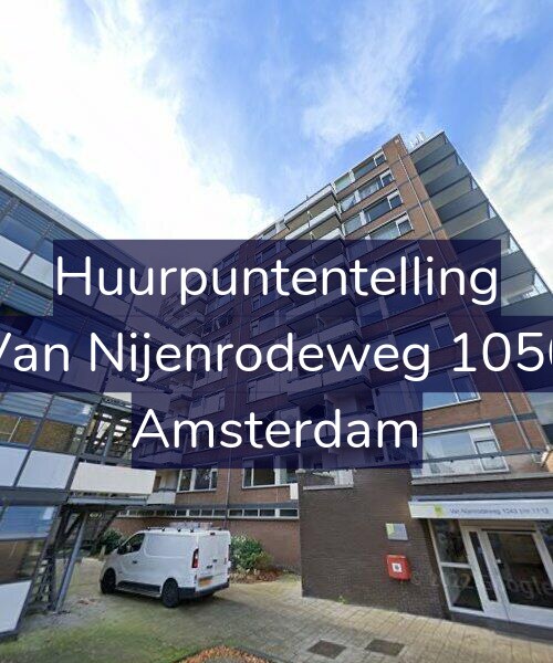 Foto gevel Huurpuntentelling voor Van Nijenrodeweg 1050, Amsterdam