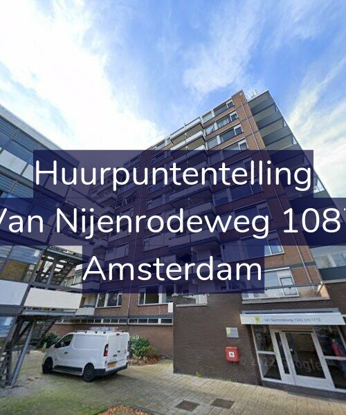 Foto gevel Huurpuntentelling voor Van Nijenrodeweg 1087, Amsterdam