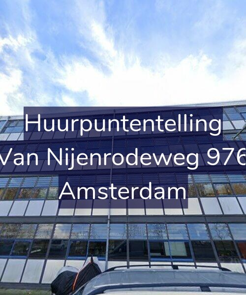 Foto gevel Huurpuntentelling voor Van Nijenrodeweg 976, Amsterdam