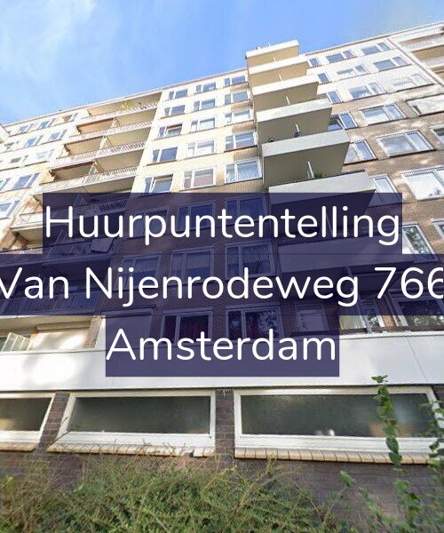 Foto gevel Huurpuntentelling voor Van Nijenrodeweg 766, Amsterdam