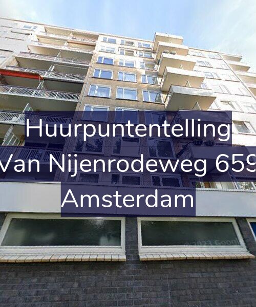 Foto gevel Huurpuntentelling voor Van Nijenrodeweg 659, Amsterdam