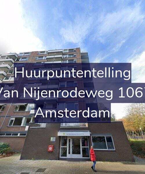 Foto gevel Huurpuntentelling voor Van Nijenrodeweg 1067, Amsterdam