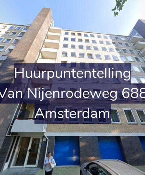 Foto gevel Huurpuntentelling voor Van Nijenrodeweg 688, Amsterdam