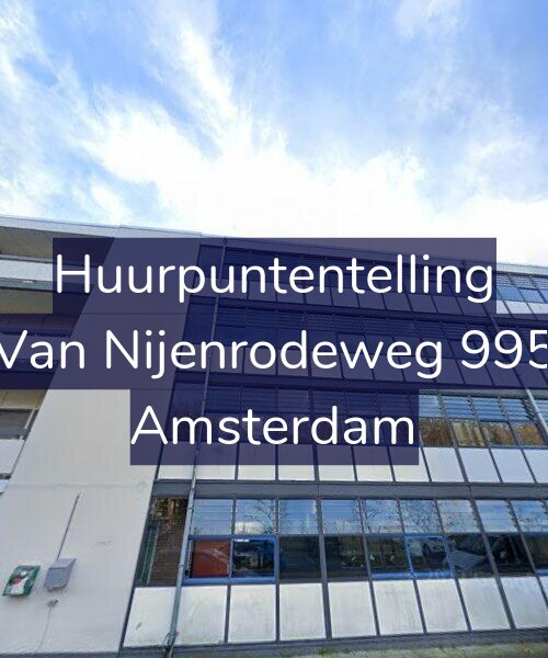 Foto gevel Huurpuntentelling voor Van Nijenrodeweg 995, Amsterdam