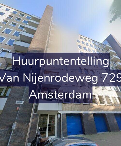 Foto gevel Huurpuntentelling voor Van Nijenrodeweg 729, Amsterdam
