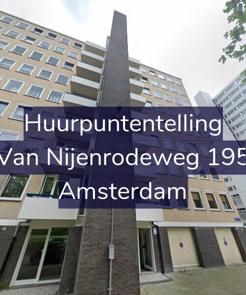 Foto gevel Huurpuntentelling voor Van Nijenrodeweg 195, Amsterdam