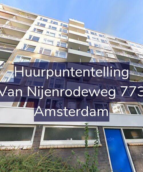 Foto gevel Huurpuntentelling voor Van Nijenrodeweg 773, Amsterdam