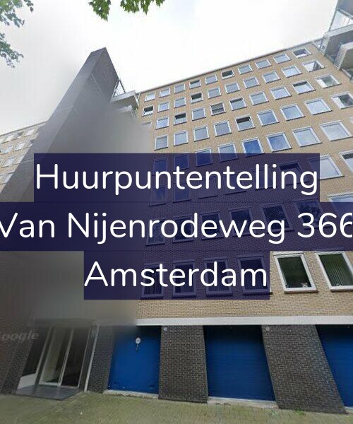 Foto gevel Huurpuntentelling voor Van Nijenrodeweg 366, Amsterdam