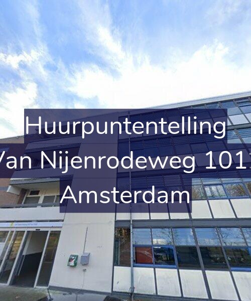 Foto gevel Huurpuntentelling voor Van Nijenrodeweg 1012, Amsterdam