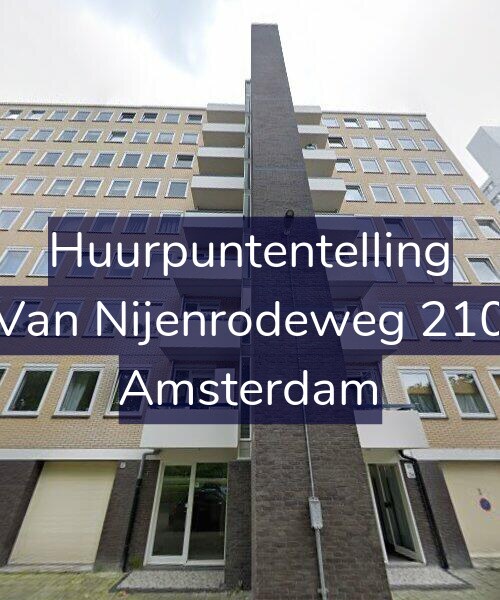 Foto gevel Huurpuntentelling voor Van Nijenrodeweg 210, Amsterdam
