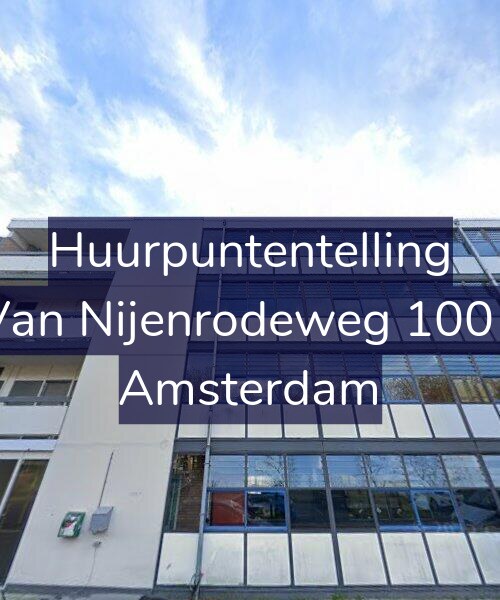 Foto gevel Huurpuntentelling voor Van Nijenrodeweg 1001, Amsterdam