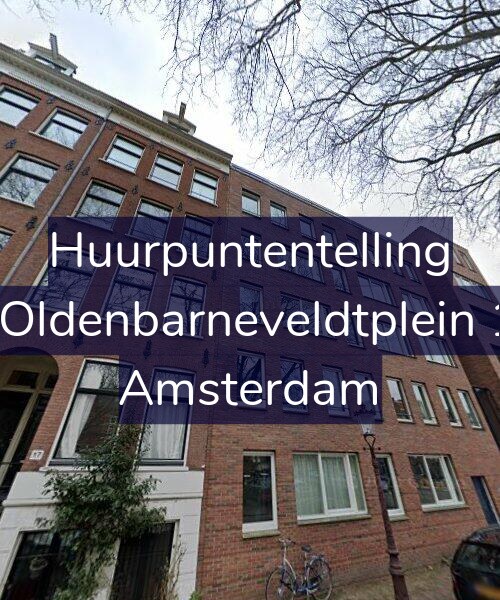 Foto gevel Huurpuntentelling voor Van Oldenbarneveldtplein 19-B, Amsterdam