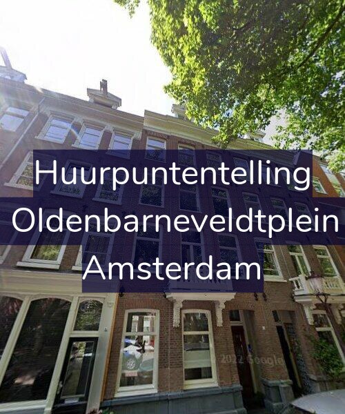 Foto gevel Huurpuntentelling voor Van Oldenbarneveldtplein 7-1, Amsterdam
