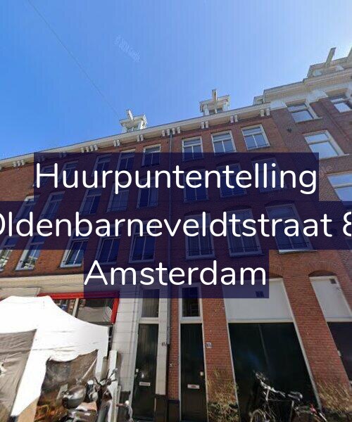 Foto gevel Huurpuntentelling voor Van Oldenbarneveldtstraat 87-A3, Amsterdam