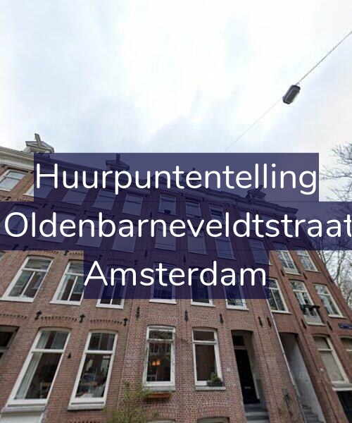 Foto gevel Huurpuntentelling voor Van Oldenbarneveldtstraat 4-2, Amsterdam
