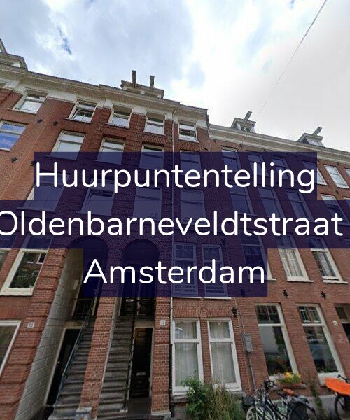 Foto gevel Huurpuntentelling voor Van Oldenbarneveldtstraat 95-4, Amsterdam