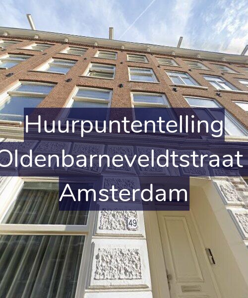 Foto gevel Huurpuntentelling voor Van Oldenbarneveldtstraat 49-3, Amsterdam