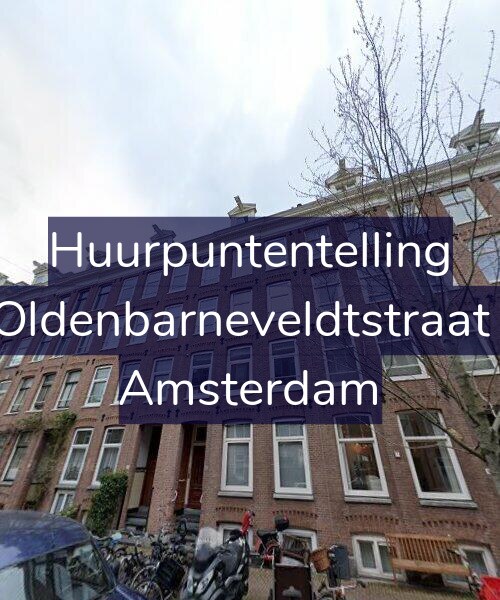 Foto gevel Huurpuntentelling voor Van Oldenbarneveldtstraat 10-2, Amsterdam