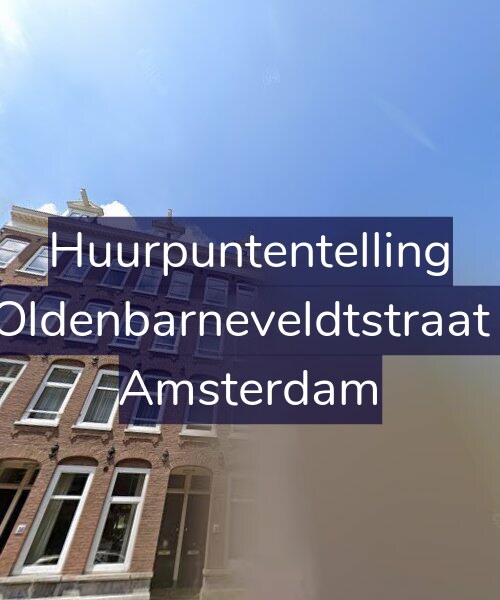 Foto gevel Huurpuntentelling voor Van Oldenbarneveldtstraat 36-2, Amsterdam