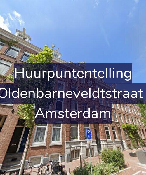 Foto gevel Huurpuntentelling voor Van Oldenbarneveldtstraat 18-3, Amsterdam
